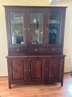 Koloniale buffetkast, Huis en Inrichting, Kasten | Buffetkasten, Ophalen, Gebruikt, 25 tot 50 cm, 200 cm of meer