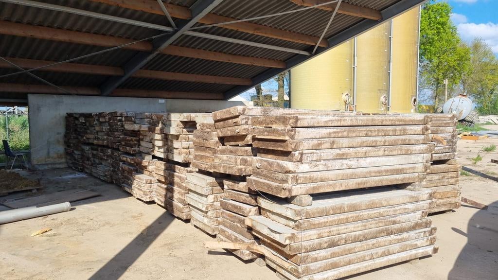 Massieve Swaans betonroosters 1,70x0,60x9cm, 150kg/stuk, Ophalen of Verzenden