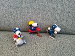 Snoopy vintage schleich pvc poppetjes wintersport sport, Verzamelen, Schleich, Ophalen of Verzenden, Zo goed als nieuw, Nvt