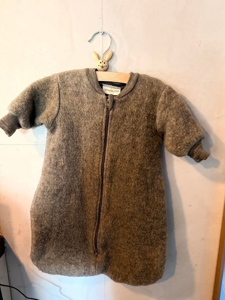 Wolfleece slaapzakje Unaduna 50 56, Kinderen en Baby's, Ophalen of Verzenden