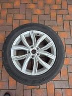 4 Volkswagen aluminium velgen + banden, Auto-onderdelen, Banden en Velgen, Overig, 18 inch, Gebruikt, Banden en Velgen