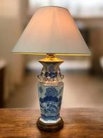Vintage Chinese Vaas Lamp Tafelmodel Chinoiserie, Ophalen