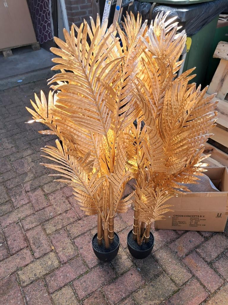 4 Gouden kunst plant, Ophalen, Nieuw