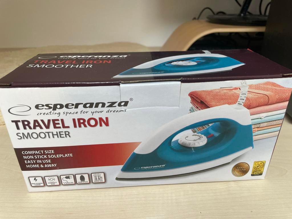 Esperanza Travel Iron Smoother, Ophalen of Verzenden, Nieuw, Kledingstomer