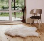 Natuurlijke Witte Schapenvacht Handgemaakt 110x65 cm, Verzenden, Nieuw, Kokos