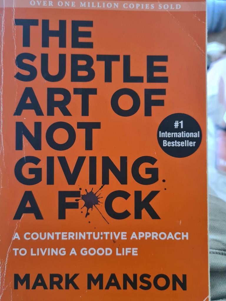 The Subtle Art Of Not Giving A Fuck - Mark Manson, Ophalen of Verzenden