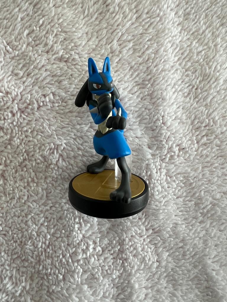Amiibo: Lucario, Ophalen of Verzenden, Zo goed als nieuw