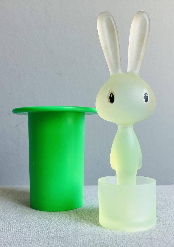 Alessi Magic Bunny tandenstokerhouder Stefano Giovannoni, Ophalen of Verzenden, Zo goed als nieuw
