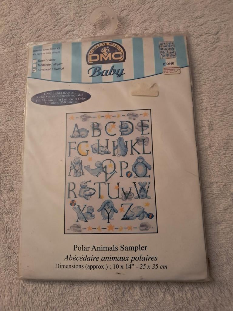 Borduurset alfabet, Ophalen of Verzenden, Nieuw, Borduurpakket