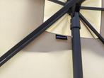Zweefparasol 3x3m met verrijdbare voet, Tuin en Terras, Parasols, Gebruikt, Kantelbaar, Zweefparasol, 2 tot 3 meter