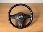 stuurwiel Leer volkswagen polo 6R 2009 tot 2017 met airbag, Auto-onderdelen, Besturing, Gebruikt, -, Volkswagen, -