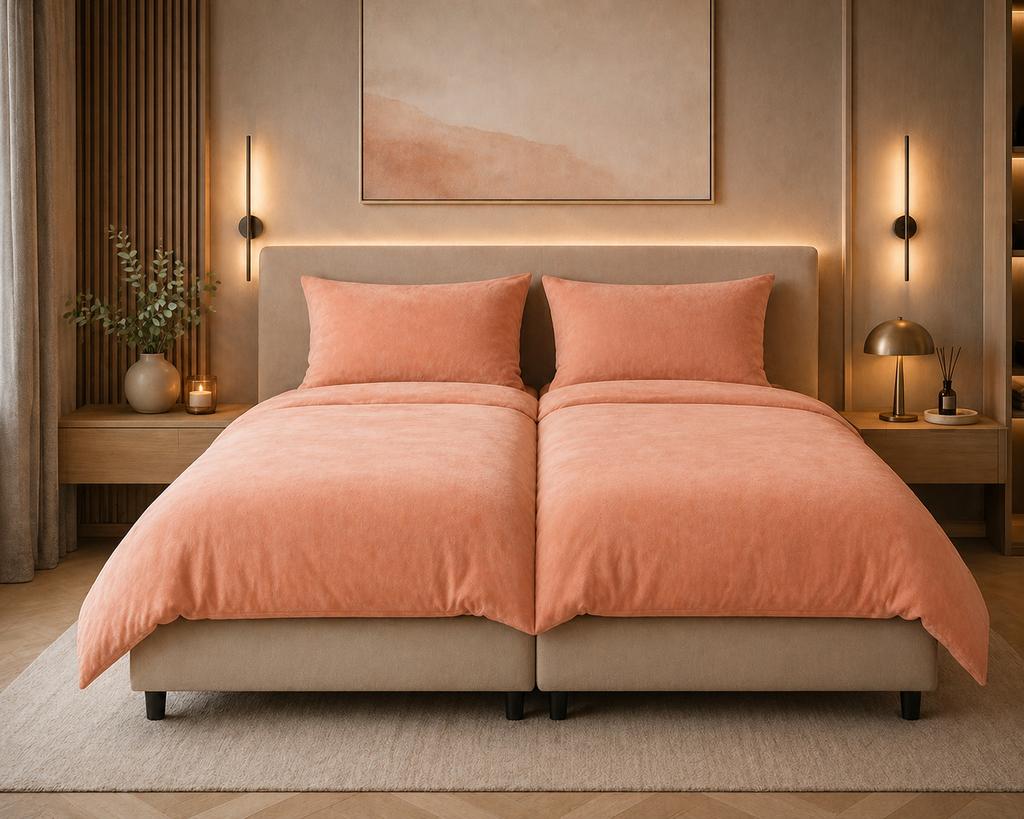 Optidee Optimink lits-jumeaux overtrek, Verzenden, Zo goed als nieuw, Tweepersoons, Dekbedovertrek