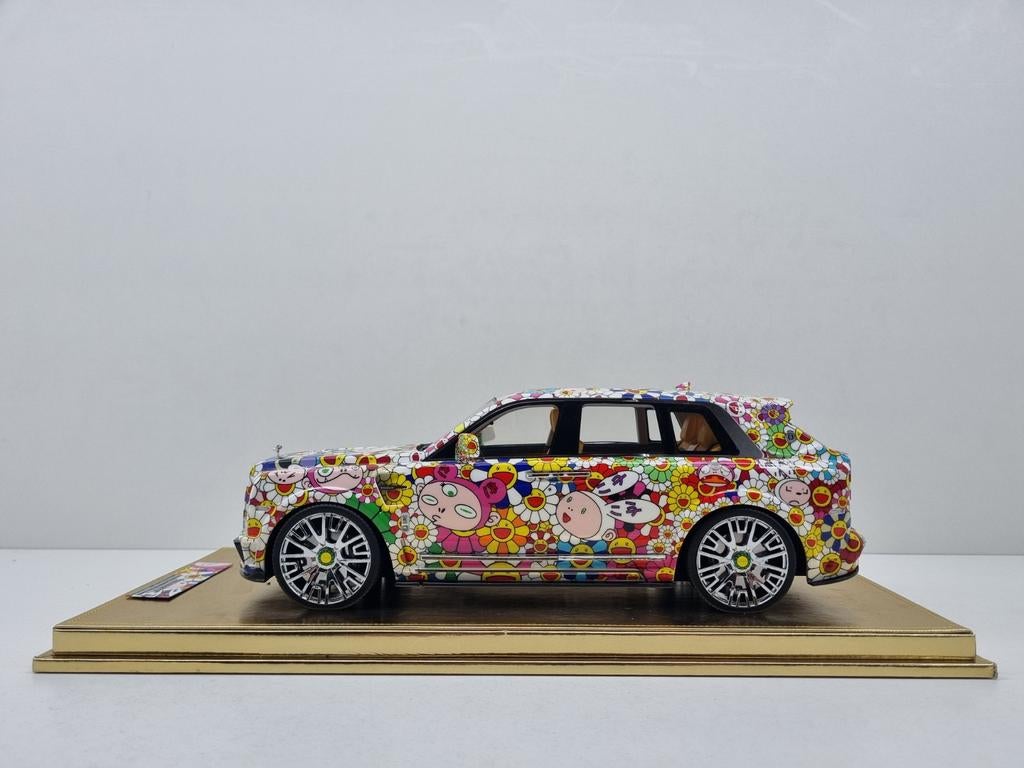 HMM Rolls Royce Cullinan Mansory "Sunflower" 1/49 1:18 Nieuw, Hobby en Vrije tijd, Modelauto's | 1:18, Ophalen of Verzenden, Nieuw