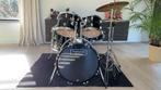 Drumstel Tornado by Mapex hoogglans zwart, Ophalen, Zo goed als nieuw, Overige merken