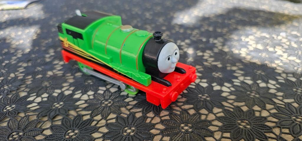 Thomas de trein Trackmaster Percy, Ophalen of Verzenden, Zo goed als nieuw