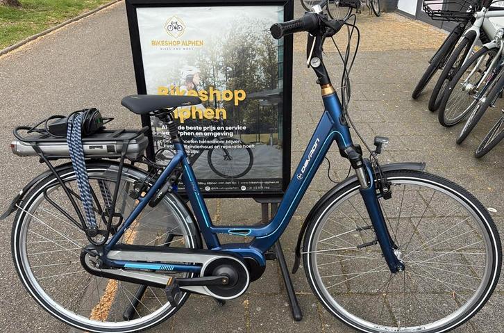 Mooie Devron elektrische met middenmotor incl garantie, Fietsen en Brommers, Fietsen | Dames | Damesfietsen, Gebruikt, Overige merken