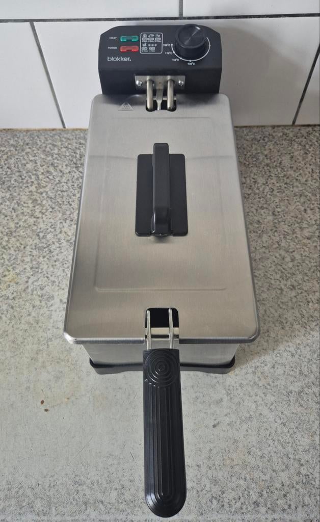 Blokker BL-91002 Frituurpan, 3 tot 4 liter, Ophalen of Verzenden, Zo goed als nieuw, Uitneembare binnenpan