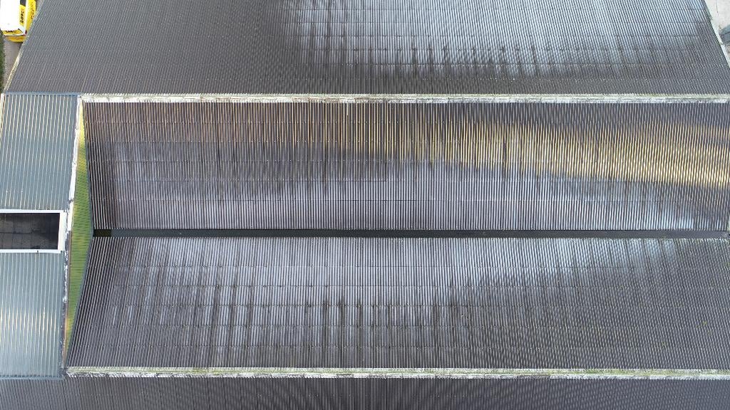 1.500 m² NT-markering vezelcement golfplaten / dakplaten, Doe-het-zelf en Verbouw, Platen en Panelen, Ophalen, Gebruikt, Overige materialen