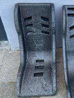 Bakfiets stoeltjes peuter + vachtje, Ophalen, Gebruikt, Voorzitje, Voetsteuntjes