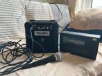 Mini gitaar versterker en microfoon, Ophalen, Gebruikt, Minder dan 50 watt
