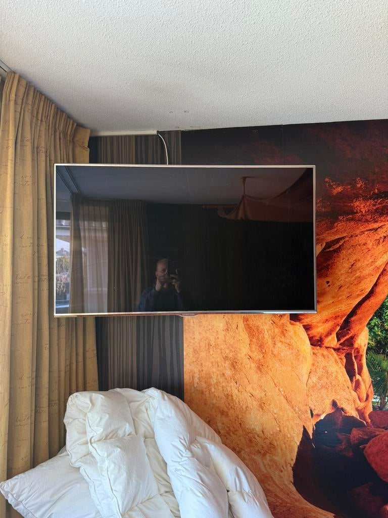 Samsung led tv 40 inch, Ophalen, 50 Hz, Zo goed als nieuw, Samsung