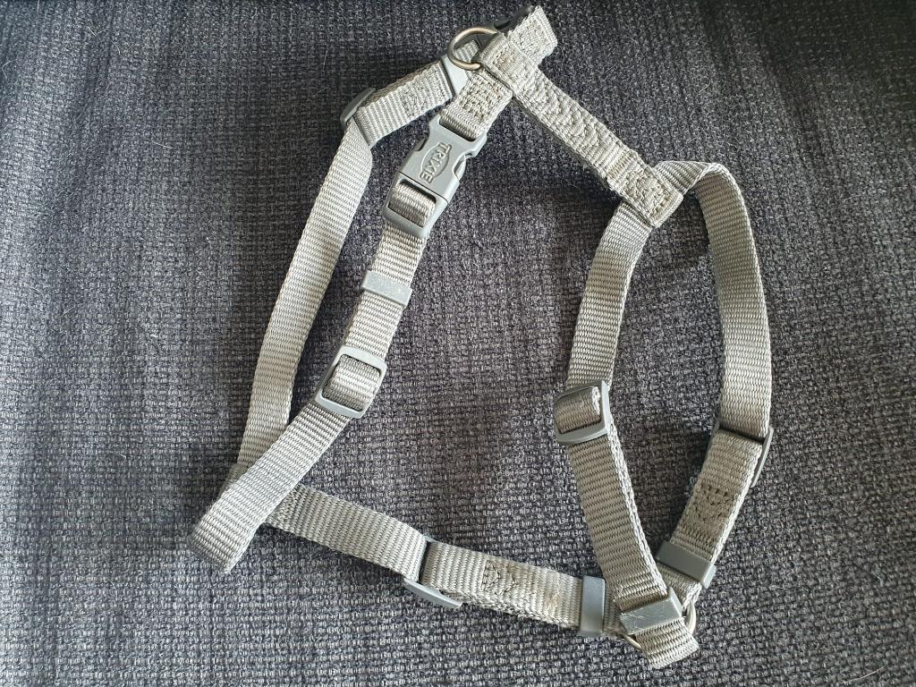 Trixie Premium H-Tuig Grijs S/M, Ophalen of Verzenden, Gebruikt