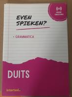 Even Spieken? Grammatica Duits, Ophalen of Verzenden, Nieuw
