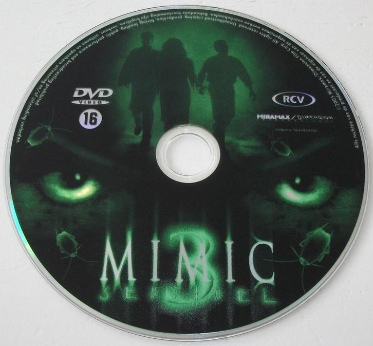 Dvd *** MIMIC 3 *** Sentinel, Cd's en Dvd's, Dvd's | Science Fiction en Fantasy, Gebruikt, Science Fiction, Vanaf 16 jaar, Ophalen of Verzenden