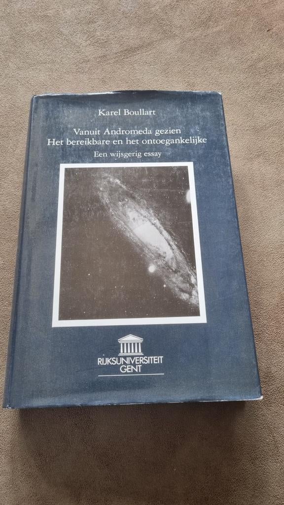 Vanuit Andromeda Gezien - Karel Boullart (1990), Ophalen of Verzenden, Zo goed als nieuw, Wijsbegeerte of Ethiek, Karel Boullart