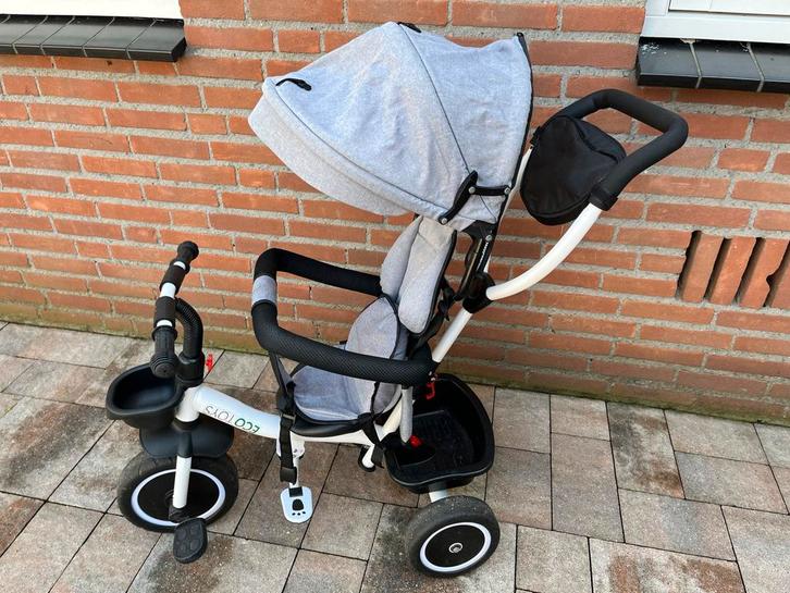 Driewieler met duwstang, ecotoys, Fietsen en Brommers, Fietsen | Driewielers, Gebruikt, Duwstang, Ophalen of Verzenden