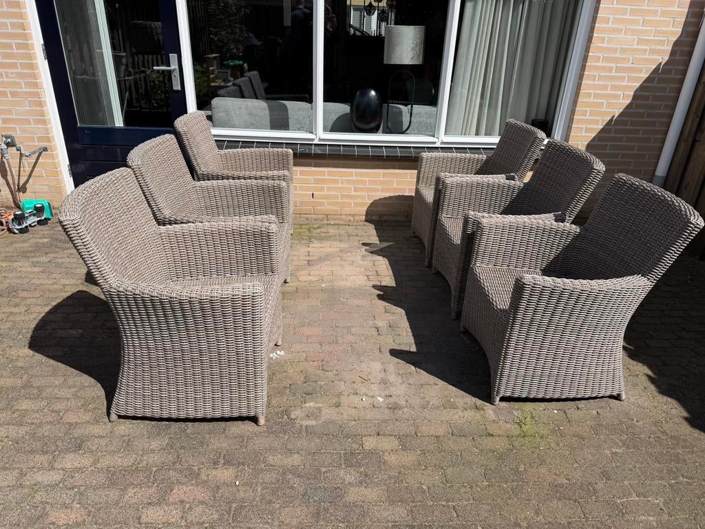 Tuinstoelen Giardo, Tuin en Terras, Ophalen of Verzenden, Zo goed als nieuw, Kunststof, Stoel