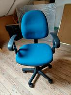 Bureaustoel met leuningen. Gratis ophalen., Ophalen, Gebruikt, Zwart