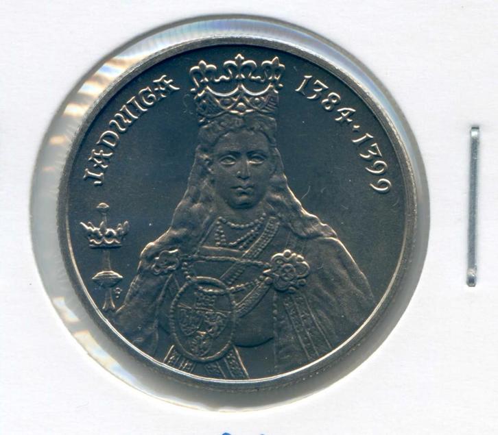 Polen 100 Zlotych 1988 Queen Jadwiga 1384-1399, Postzegels en Munten, Munten | Europa | Niet-Euromunten, Polen, Verzenden