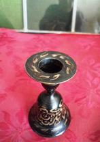 Tafelbel / kaarsenstandaard. Koper/messing., Ophalen of Verzenden, Koper of Brons