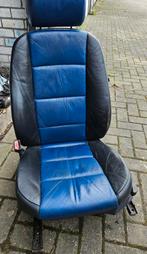 BMW E36 coupe Lederen stoelen Leder Blauw/Zwart, Ophalen, Gebruikt, BMW