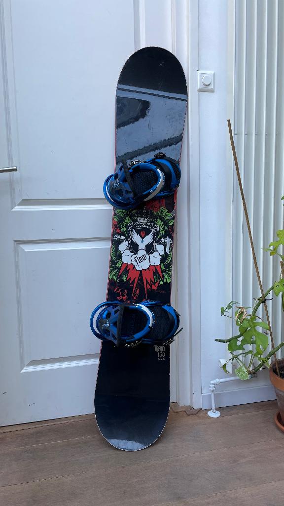 Snowboard, bindingen en boots, Sport en Fitness, Snowboarden, Ophalen, Gebruikt, Board