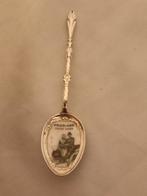 Lepeltje Friesland verzilverd met emaille, Ophalen of Verzenden