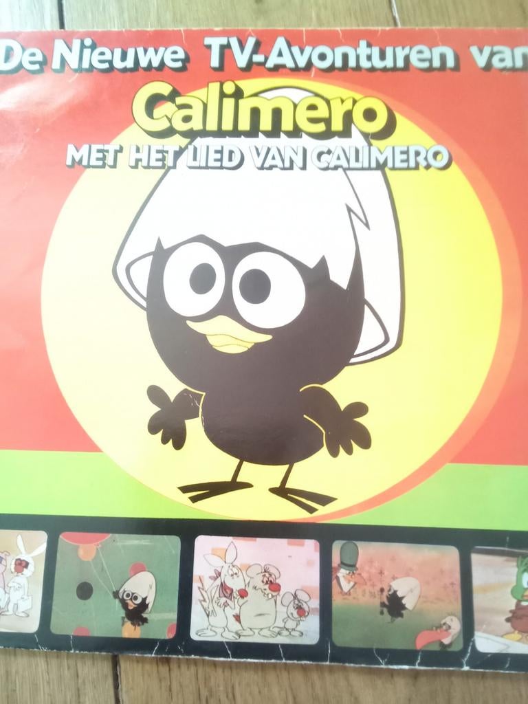 Lp Calimero voor 4 euro, Cd's en Dvd's, Vinyl | Kinderen en Jeugd, Ophalen of Verzenden, Zo goed als nieuw