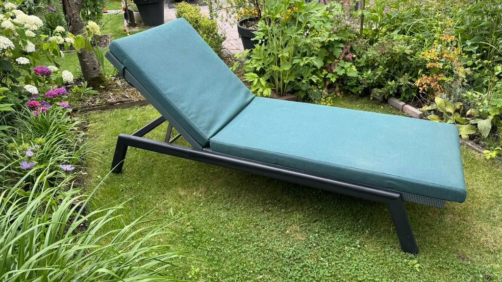 Luxe Kettal Molo ligbed, Tuin en Terras, Ligbedden, Zo goed als nieuw, Aluminium, Ophalen