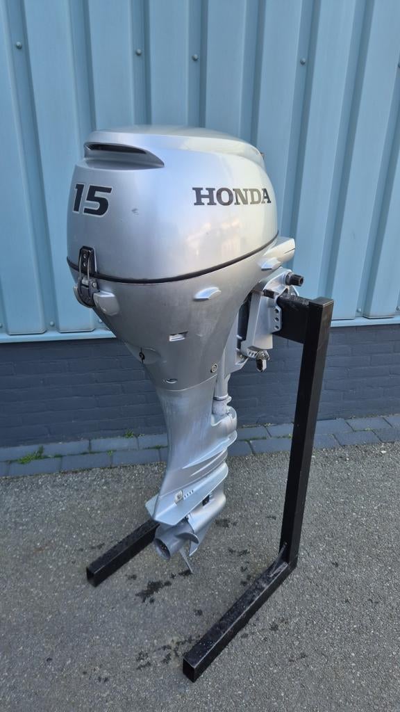 Honda 15 pk langstaart buitenboordmotor, Ophalen, 10 tot 30 pk, Gebruikt, Viertaktmotor