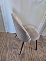 Comfortabele salonstoel - Grijs gestoffeerd, Huis en Inrichting, Stoelen, Ophalen, Grijs, Stof, Eén