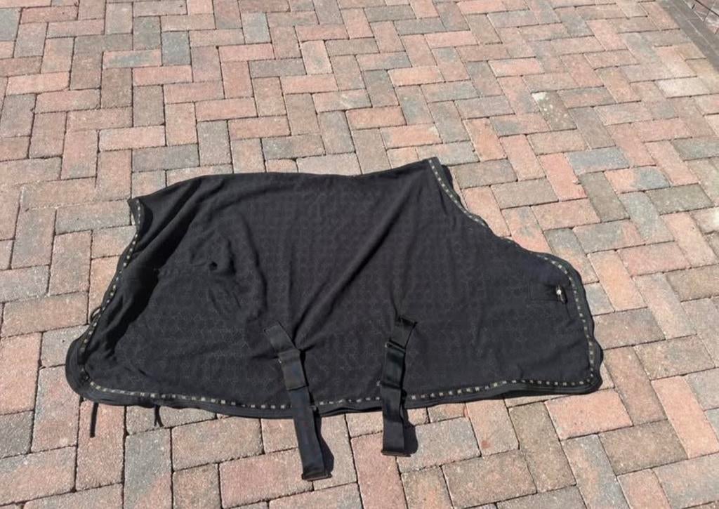 Paarden fleece deken nikkie, Dieren en Toebehoren, Ophalen of Verzenden, Zo goed als nieuw