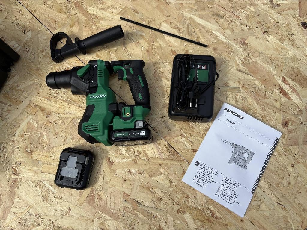 Hikoki boorhamer SDS Plus 12V DH12DD, Boor- en/of Breekhamer, Nieuw, Ophalen of Verzenden, Variabele snelheid