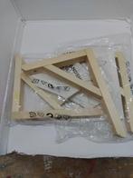 3 x houten plankdrager ikea Sandshult 18 x 22 cm, Ophalen of Verzenden, Nieuw