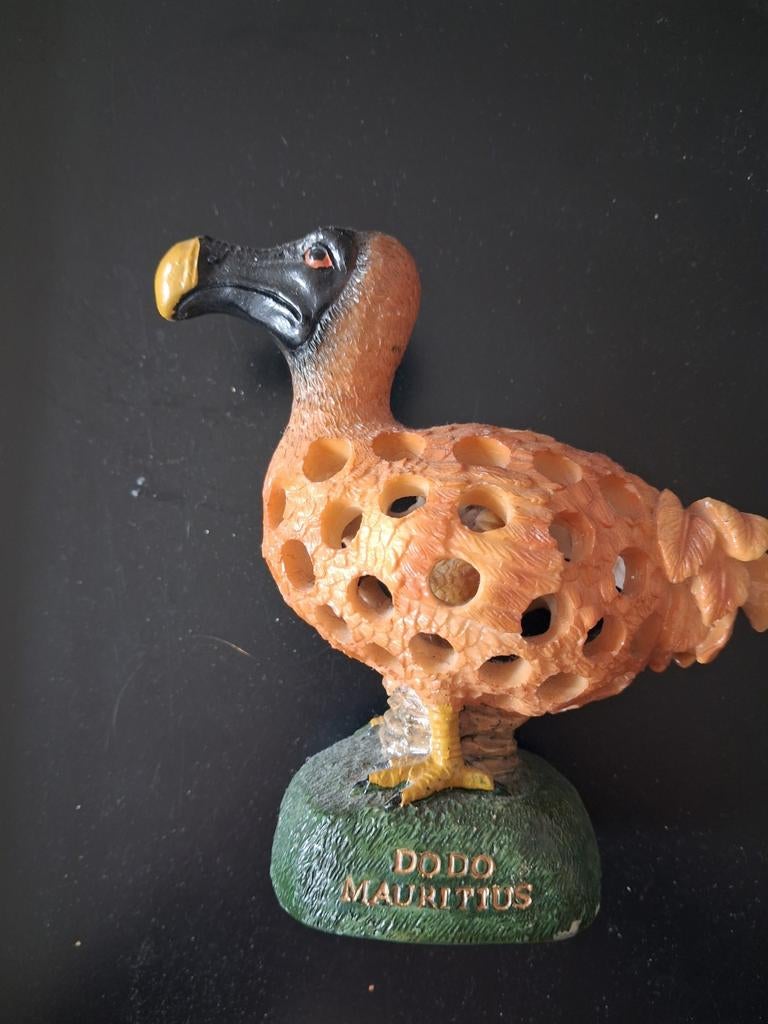 Dodo Mauritius beeldje - Bouwdewijn Buch had er ook een, Verzamelen, Ophalen of Verzenden, Zo goed als nieuw