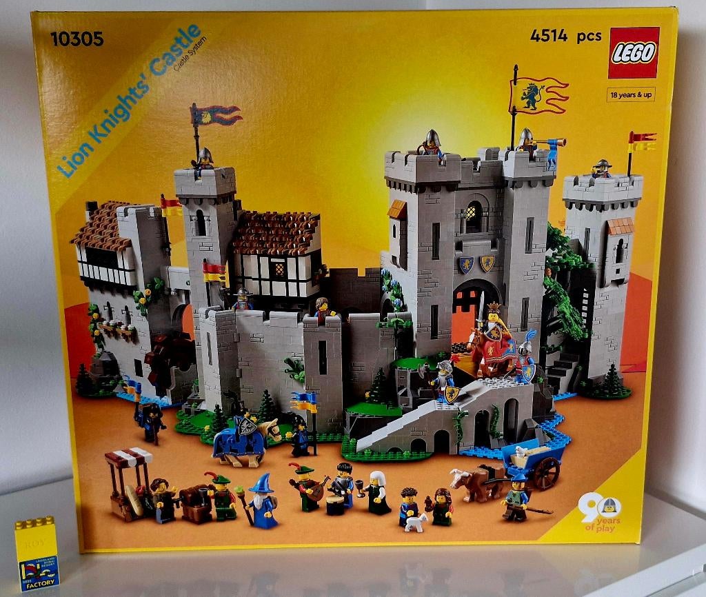 Lego 10305 Lion Knights Kasteel, Kinderen en Baby's, Speelgoed | Duplo en Lego, Ongeopend/sealed, Lego, Nieuw, Ophalen of Verzenden