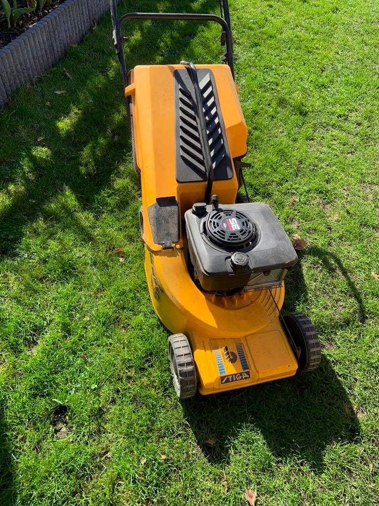 Stiga turbo 46 grasmaaier, Cirkelmaaier, Gebruikt, Ophalen of Verzenden, 40 t/m 49 cm