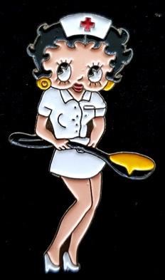 Betty Boop pin 11, Verzenden, Nieuw, Transport, Speldje of Pin
