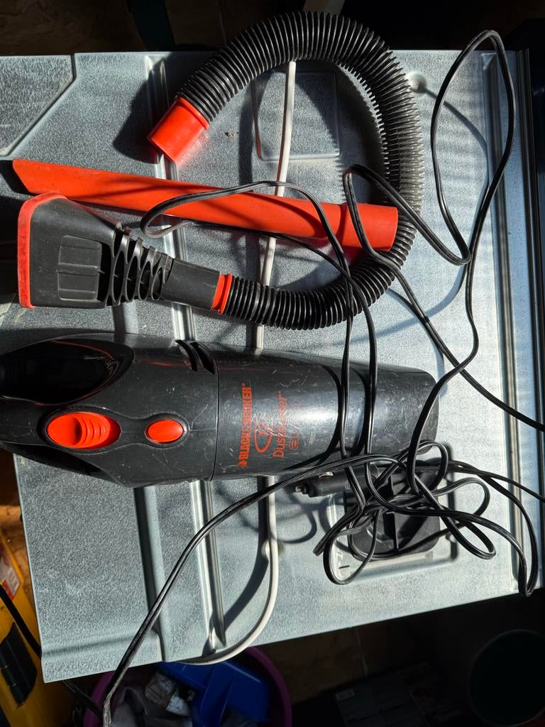 Black & Decker Dustbuster Auto 12V - Gebruikt, Ophalen, Gebruikt