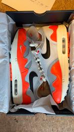 Patta x Nike Air Max 1 Hyper Crimson - EU 44.5, Ophalen of Verzenden, Nieuw, Overige kleuren, Sneakers of Gympen